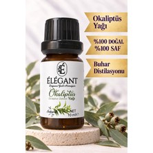Elegant Okaliptüs Yağı 10 ml - %100 Saf Ve Doğal - Aromaterapi, Esansiyel, Uçucu Bitkisel Yağ