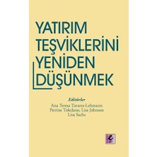 Efil Yayınevi Yatırım Teşviklerini Yeniden Düşünmek