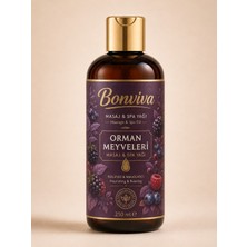 Bonviva Orman Meyveleri Kokulu Aromaterapi Spa ve Masaj Yağı 250 ml