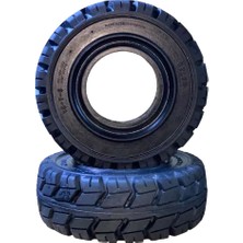 18X7-8 Siyah Özler Segmanlı Dolgu Forklıft Lastığı
