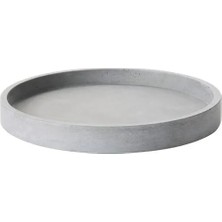 IKEA Boysenbär Saksı Altlığı , Açık Gri, 19 cm