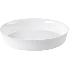 IKEA Fısktärna Fırın-Servis Kabı , Beyaz, 28 cm