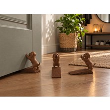 Köpek Figürlü Kaydırmaz Kapı Tutucu – Dekoratif Kapı Stoperi – Kapı Durdurucu