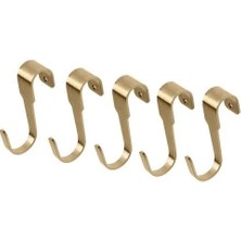 IKEA Hultarp Kanca , Pirinç Rengi, 7 Cm, 5 Adet