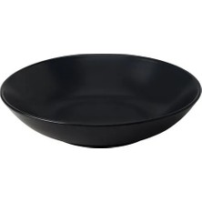 IKEA Färgklar Çukur Tabak , Mat Koyu Gri, 23 cm