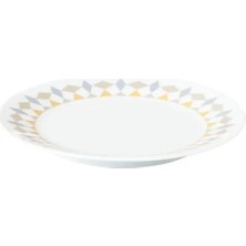 IKEA Gokvällå Tabak , Beyaz-Çok Renkli Desenli, 20 cm