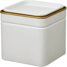 IKEA Blomnıng Gıda Saklama Kutusu , Kırık Beyaz, 10X10X10 cm