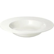 IKEA Ofantlıgt Çukur Tabak , Beyaz, 24 cm