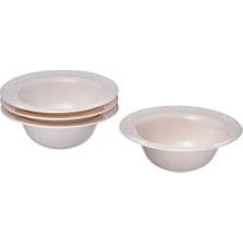 IKEA Paradısısk Cam Kase Seti , Kırık Beyaz, 16 Cm, 4 Adet