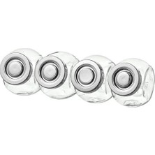 IKEA Rajtan Baharat Kavanozu , Cam, 15 Cl, 4 Adet