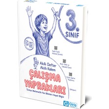 Giriş Yayınları 3.sınıf Akıllı Kalem Çalışma Yaprakları Dikey Kitap(Özel Baskı 2027)