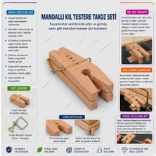 Mandallı Kıl Testere Takozu