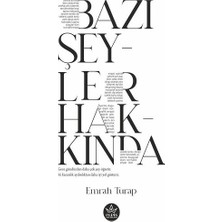 Elpis Yayınları Bazı Şeyler Hakkında