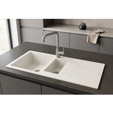 Real Stone Troya 100 Granit Eviye