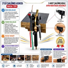 3 Lü Şalümo Askısı