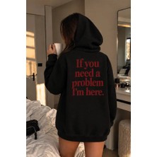 Genosha Problem Oversize Hoodie Kapüşonlu Sweatshirt