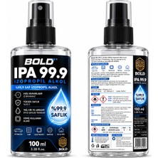 Bold Izopropil Alkol Ipa %99,9 Saf 100 ml Sprey – Ipa Temizlik Solventi