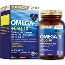 Nutraxin 3 + Coq-10 60 Soft Jel