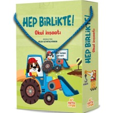 Esranın Dünyası Hep Birlikte - Okul Inşaatı (Kitap ve Oyun Seti)