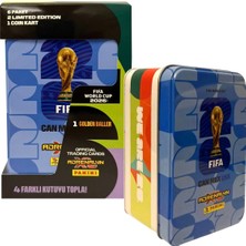 Toyfest Dünya Kupası Fıfa World Cup 2026 Metal Kutu Tin Box Mavi
