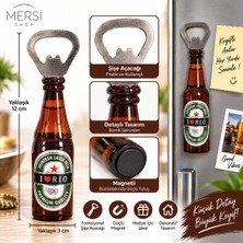 Mersi Shop Ikonik Içecek Şişesi Tasarımlı Magnetli Şişe Açacağı Dekoratif Buzdolabı Magneti 1 Adet