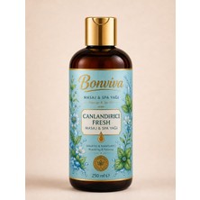 Bonviva Canlandırıcı Fresh Kokulu Aromaterapi Spa ve Masaj Yağı 250 ml