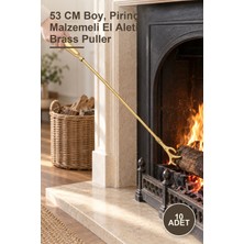 Yenilig 10 Adet Pirinç Kerata Çekecek 2037 – 53 cm Boy, Pirinç Malzemeli El Aleti, Brass Puller