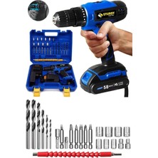 Maison Luré Akülü Vidalama Japon Technology 58V8AH Metal Şanzuman Şarjlı Çift 27PRÇ