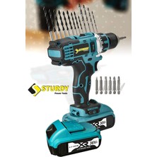 Maison Luré Akülü Vidalama Techn 2022 Seri 36VF 5AH Çelik Mandren Çift Seti