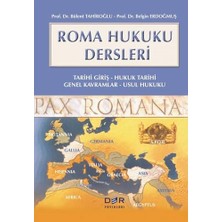 Ed Collection Roma Hukuku Dersleri: Tarihi Giriş -Hukuk Tarihi - Kavramlar - Usul Hukuku