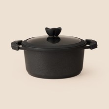 Matmel Palladium Derin Tencere - Siyah - 24 cm