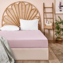 Matmel Soft Eco Çift Kişilik Lastikli Çarşaf - Lila - 160X200 cm