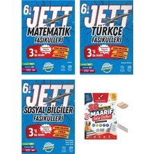 Ünlüler Karması 6.sınıf Matematik Sosyal Türkçe Jett Fasikülleri Maarif Müfredatı+Maarif Defteri+Telefon Tutucu