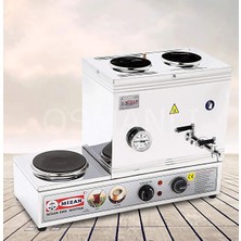 Mizan MÇE207 26 Lt Çift Demlikli Elektrikli Çay Kazanı Çay Makinesi Semaver