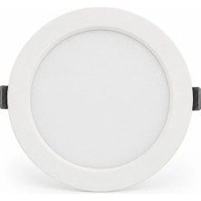 Cata CT-5651 15W Zümrüt Backlight LED Panel 6400K Beyaz Işık 1600 Lümen Yuvarlak Sıva Altı