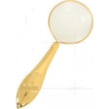 Lovesta Home Altın Renkli 5x - 45 mm Zarif Işlemeli Özel Tasarlanmış Büyüteç MG18155-7