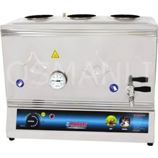 Mizan Mçe 218 40 Lt 3 Demlikli Pleytsiz Elektrikli Çay Kazanı