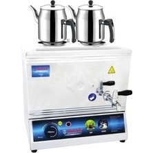 Mizan Mçe 217 30 Lt Iki Demlikli Pleytsiz Elektrikli Çay Kazanı