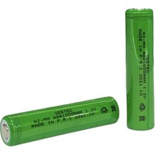 Skygo 1.2V 1000 Mah - AAA - Ni-MH Şarjlı Pil - (Başsız / Flat Head)