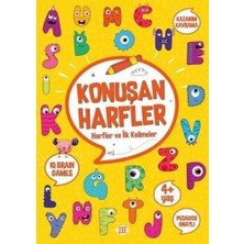 Dokuz Çocuk Yayınları Konuşan Harfler (4+ Yaş): Harfler ve Ilk Kelimeler