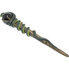 Yenilig 5 Adet Polyester Sihirli Asa – 24 cm Polyester, Sahne ve Kostüm Aksesuarı, Magic Wand, Trick Wand ALK2388