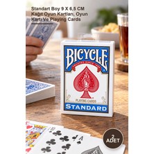 Yenilig 2 Adet Iskambil Oyun Kartı – Standart Boy 9 x 6,5 cm Kağıt Oyun Kartları, Oyun Kartı ve Playing Cards