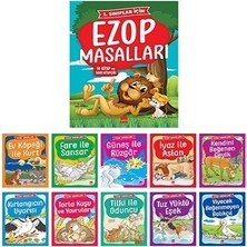 Ema Kitap Ezop Masalları (10 Kitap+Soru Kitapçığı)