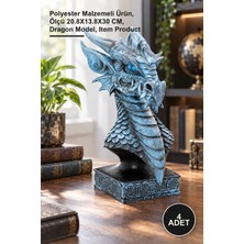 Yenilig 4 Adet Polyester Dragon ALK2336 – Polyester Malzemeli Ürün, Ölçü 20.8X13.8X30 Cm, Dragon Model, Item Product