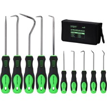 Swanlake Garden Tools 10 Adet Çekme ve Kanca Seti, Araba Oto Yağ Mührü/o-Halka Conta Pena Mini Kanca