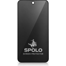 Spolo iPhone 17 Pro Max Hayalet Ekran Koruyucu Gizlilik Camı Yan Görüş Önleyici
