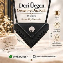 Cevşen Hanem El Yapımı Deri Cevşen