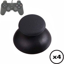 Pop Konsol 4 Adet PS2 Analog Başlık Playstation 2 Topuz PS3 Kol Tamiri Yedek Parça