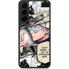 BG AKSESUAR Samsung Galaxy S25 Fe Uyumlu Engüçlü Desenli Kamera Korumalı Darbelere Dayanıklı Kılıf