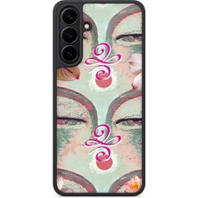 BG AKSESUAR Samsung Galaxy S25 Fe Uyumlu Lotus Desenli Kamera Korumalı Darbelere Dayanıklı Kılıf